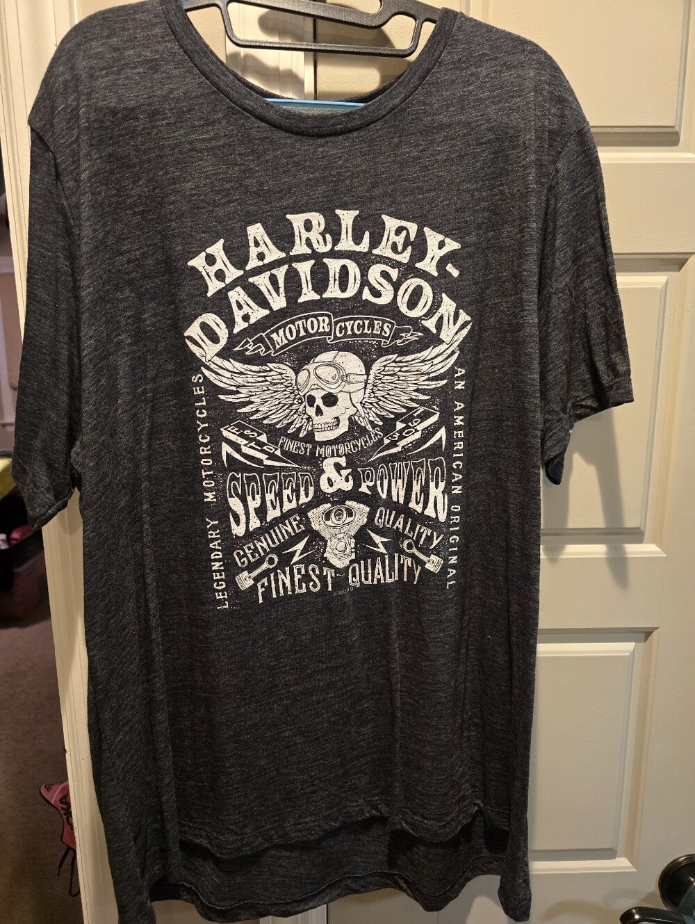 Harley-Davidson Dark Gray Short Sleeve Tee  Three Rivers HD Dealership 2XL